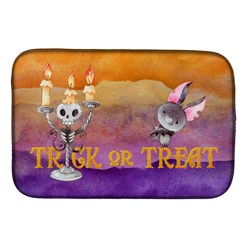 Tapis de séchage de l’halloween ou du traitement