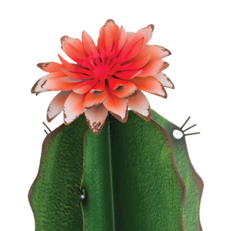 Décoration cactus 22 po - Vert