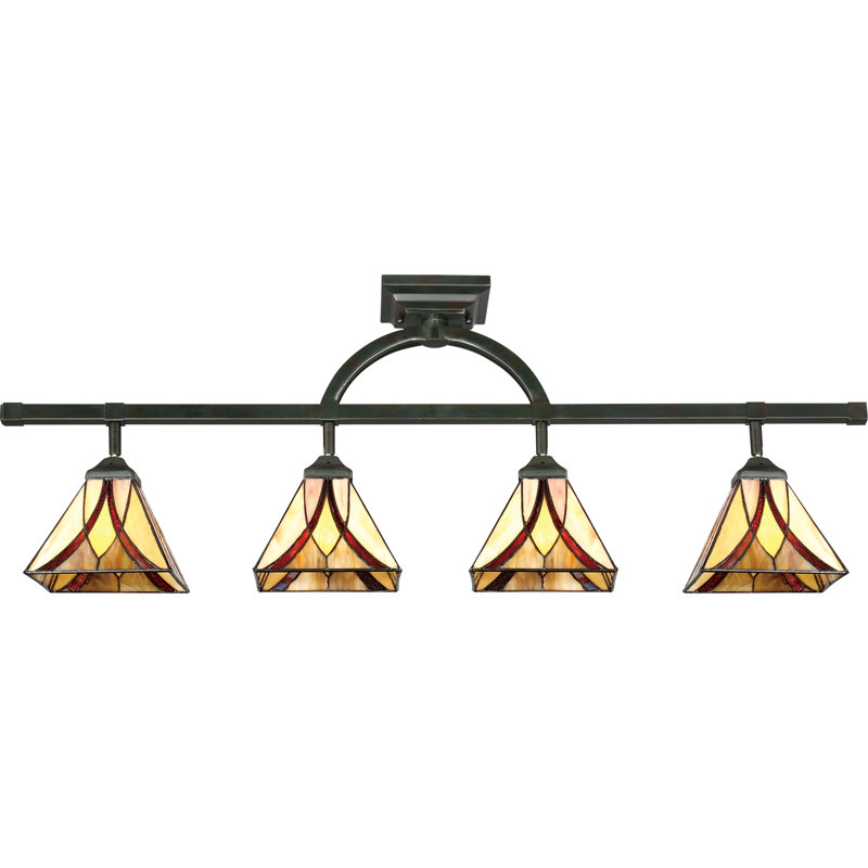 43.5'' 4 -Light Fixed Track Track Kit with Dimmable and Adjustable Head