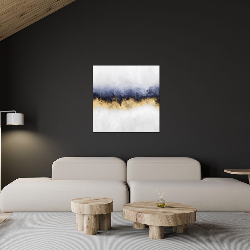 Ciel I, impression sur verre acrylique, H 36 po x l 36 po x P 0,25 po