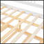 Lit de jour double en bois avec lit gigogne simple