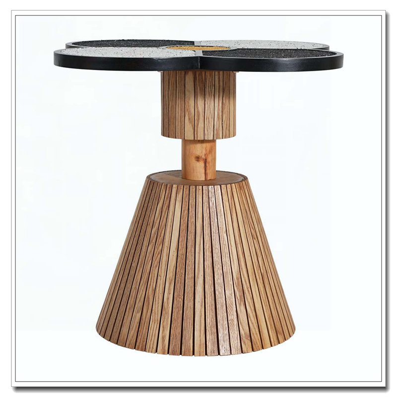 Table d'appoint pour le salon, la chambre à coucher et les petits espaces - Table d'appoint décorative en bois
