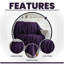 Teddy Popcorn Waffle Throw Blanket Soft Warm Cosy Lightweight Waffle Decorative Blanket for Sofa Couch Bed Bedroom Living Room-30331603-30323661