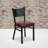 Prompton Coffee Back Metal Restaurant Chair-587388517