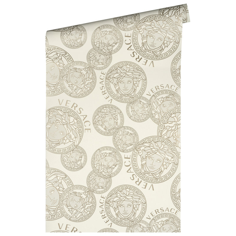 Versace Midnight Sky Monarch Unpasted Vinyl Wallpaper, Gold
