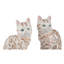 Statues de chat Coco - Paire