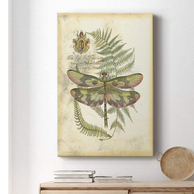Regal Dragonfly III (PP) - impression sur toile tendue, H 18 po x l 12 po x P 1 po