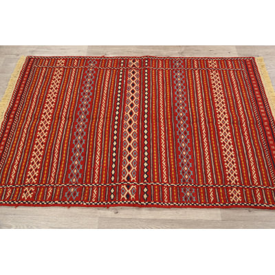 Striped Kilim  Area Rug 3x5