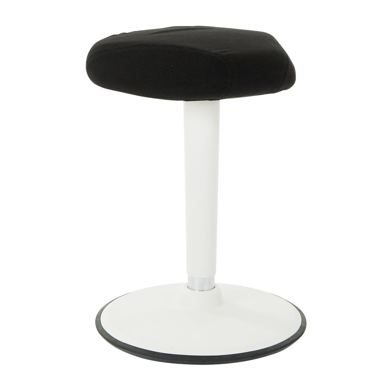 Oaties Adjustable Height Ergonomic Active Stool, Black