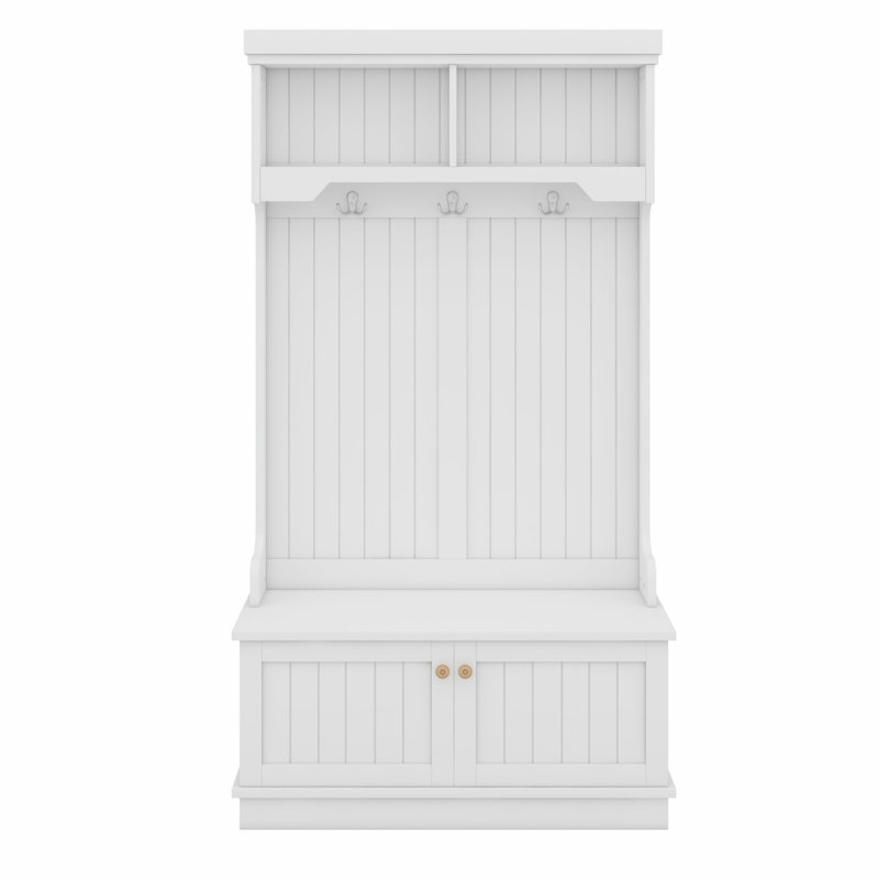 Coat Racks With Hooks, White