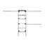 Système d'organisation pour garde-robe avec tiroirs et portes l 84 po à l 120 po SuiteSymphony-20037104