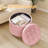 Round Ottoman, Ottoman With Storage, Foot Rest With Legs, Velvet, For Living Room, Bedroom-610254678