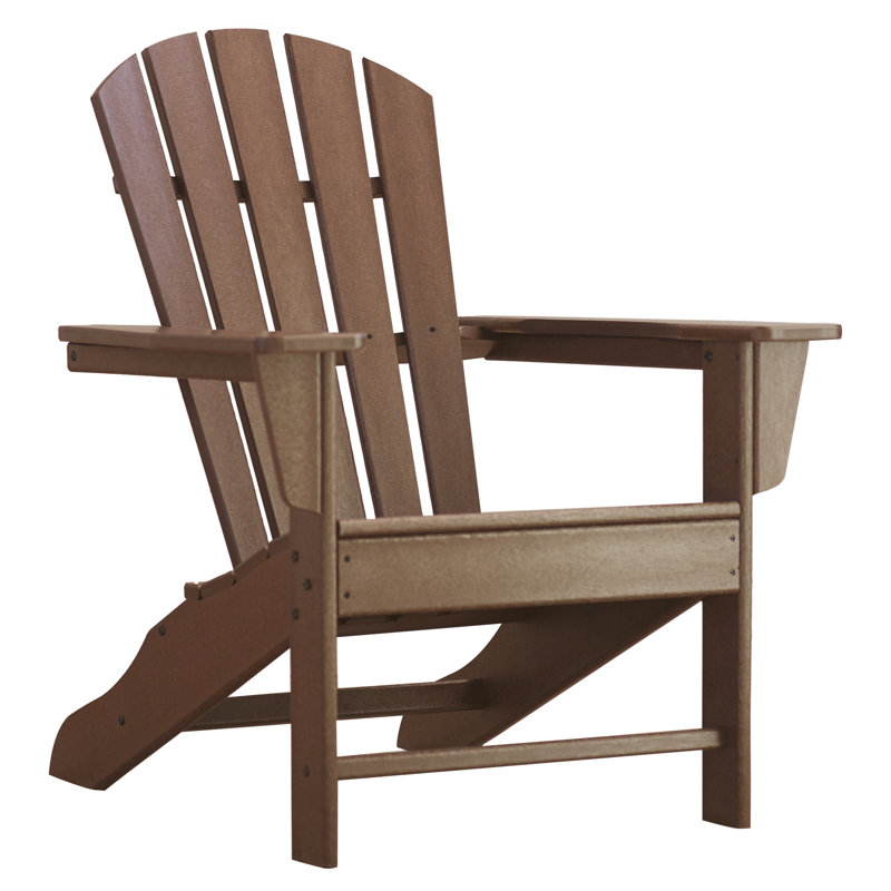 POLYWOOD Palm Coast Adirondack, Mahogany