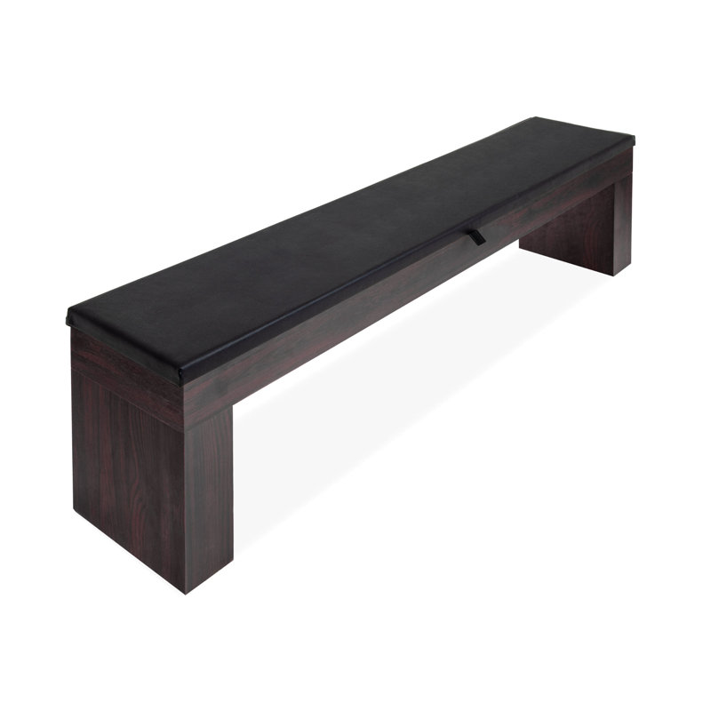 Banc de rangement pour table de ping-pong, table à manger et tennis de table 7 pi 3 en 1 GoSports - Finition bois foncé
