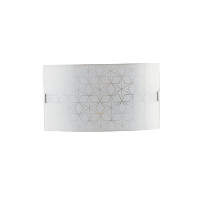 Camillah Glass Flush Mounted Sconce