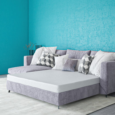 Matelas en mousse viscoélastique imprégnée de gel à deux côtés 4,5 po Oneal