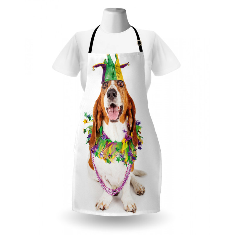 Tablier en gras mardi gras