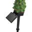 Pierpoint Black/Green Low Voltage Solar Powered Integrated LED Resin Pathway Light
