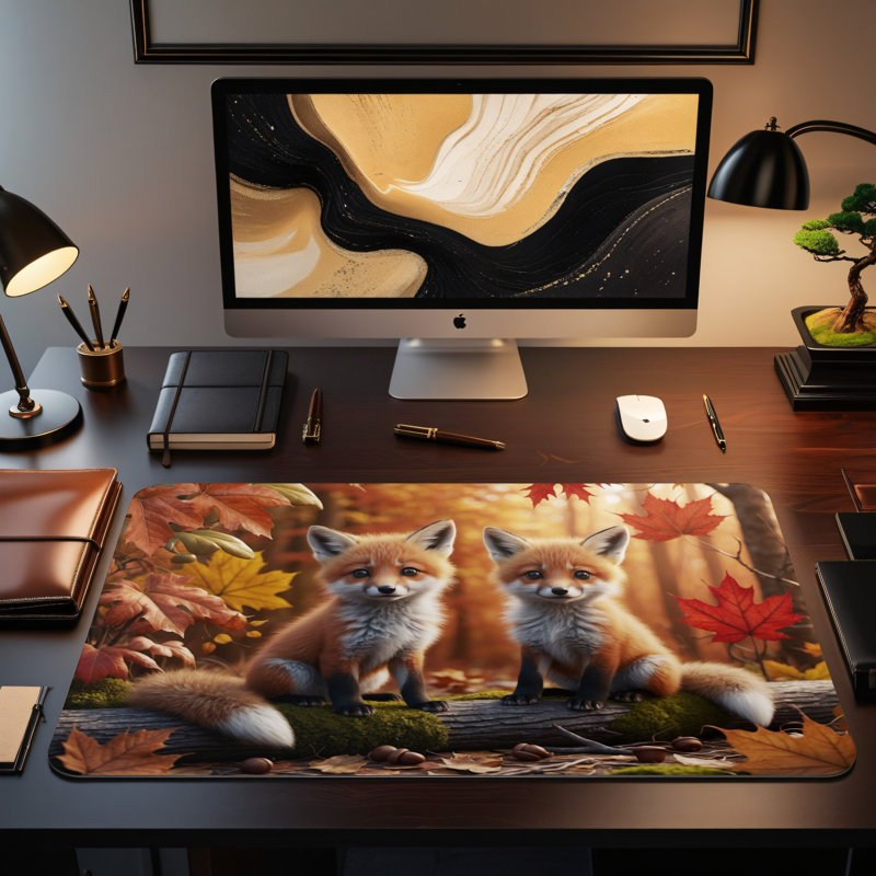 Polyester Desk Pad, 23.6x13.8
