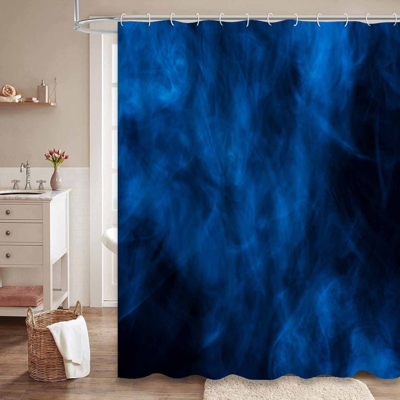 Rideau de douche Smoke, L 72 po x l 72 po
