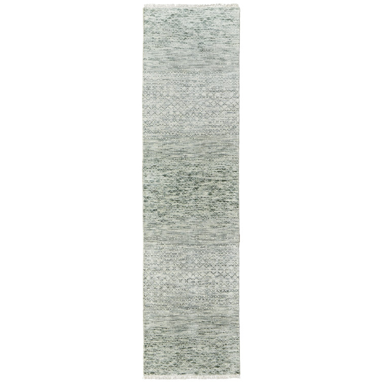 Branson Wool Area Rug in Ivory