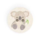 Dritz Recycled Cotton Koala Button, 18mm, Natural, 9 Buttons