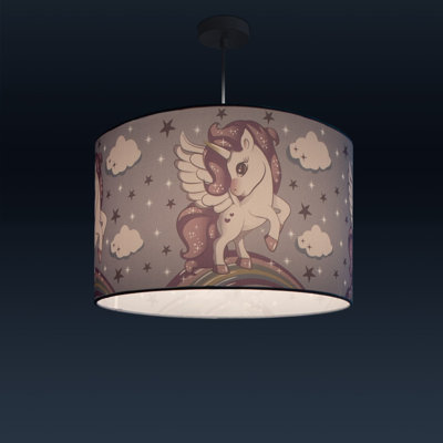 Reegan 1-Light Drum Pendant