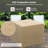 Metal, Stainless Steel Propane Smokeless Fire Pit Table with Hidden Fuel Tank-528224112-528224111