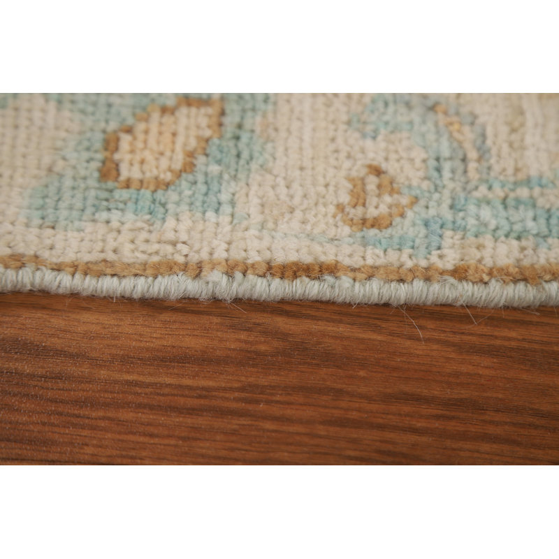 Muted Oushak Oriental Rug Wool 2x3