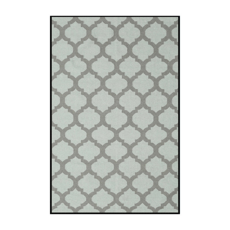 Tapis gris/brun zone contemporaine, Rectangle 5 pi x 7 pi