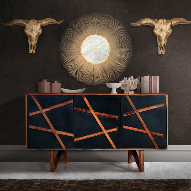 Corundum 140cm Solid Wood Sideboard