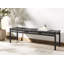 Devnie Woven Leather Bench-23659541-23659546