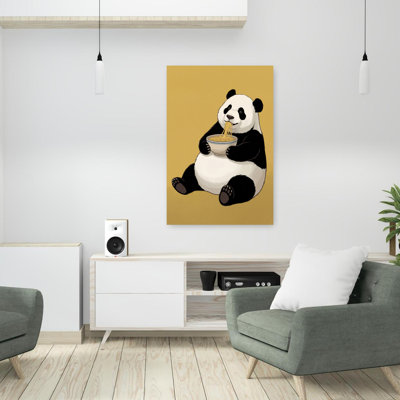 Art mural forêt de panda