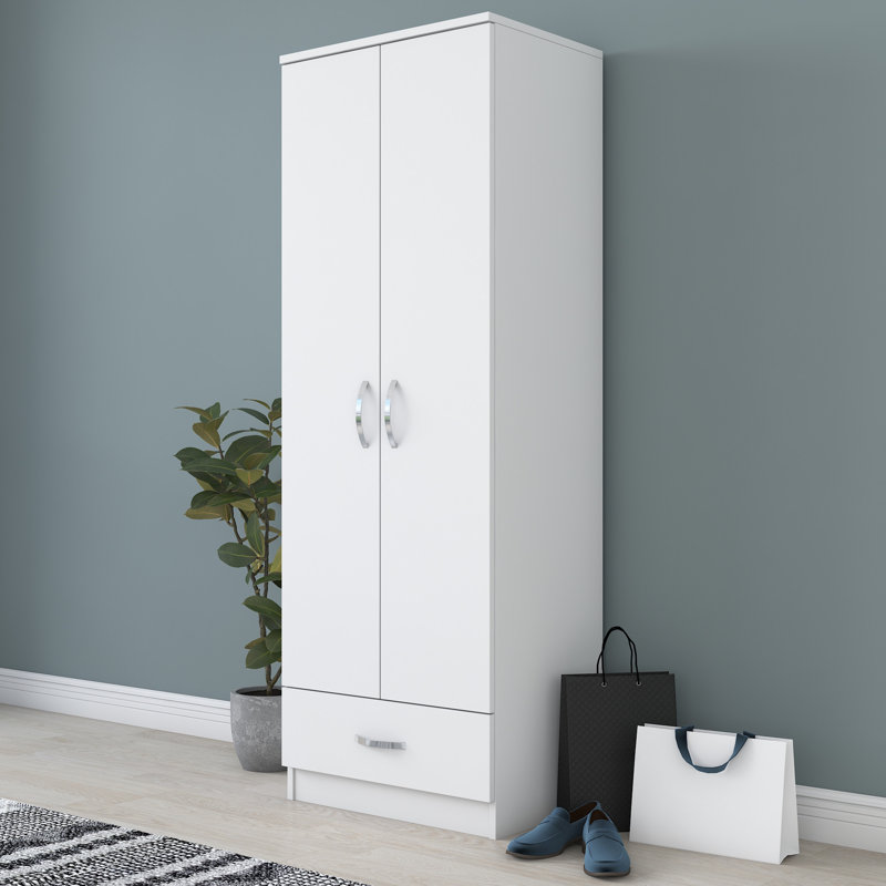 Heros 2 Door Manufactured Wood Wardrobe