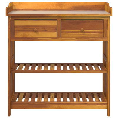 Solid Wood Potting Bench