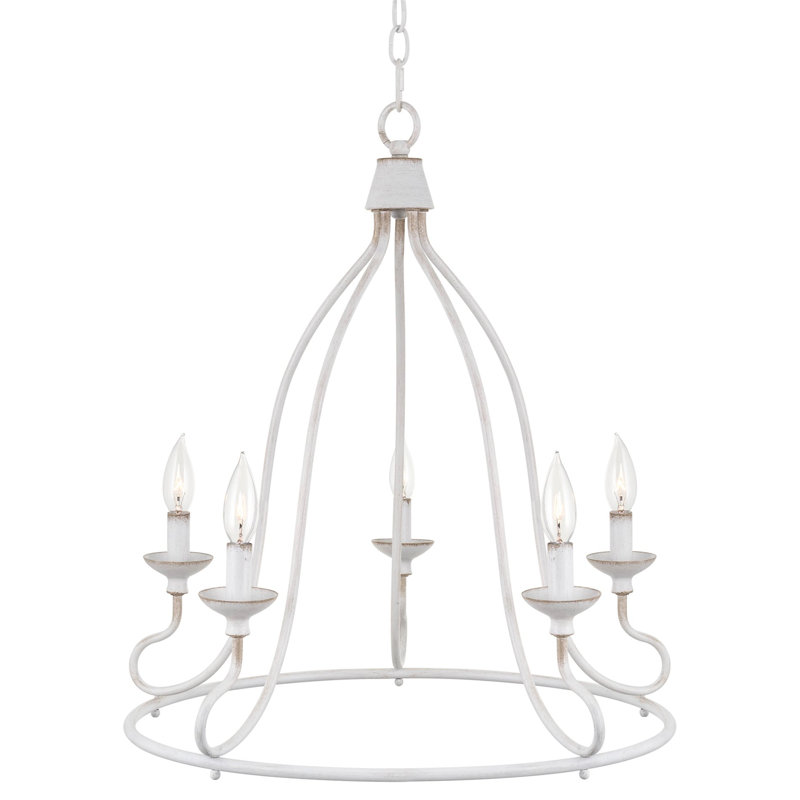 Lustre géométrique unique à 5 lumières Couey