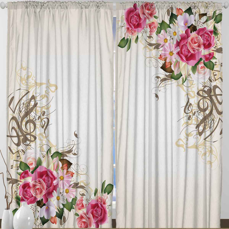 Curtain, 90" W x 108" L