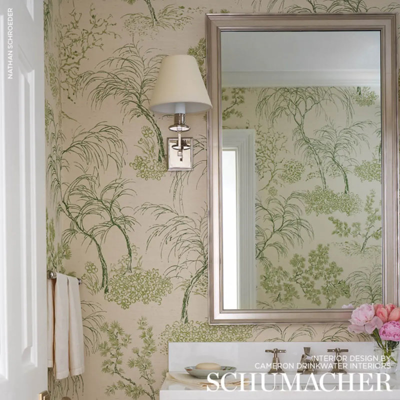 Mori Sisal Wallpaper, Leaf