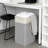 Large Capacity Foldable Fabric Laundry Hamper With Drawstring Top And Long Handles - Versatile Storage Bin For Home, Office, Or Dorm Use-1098733522-1098733520