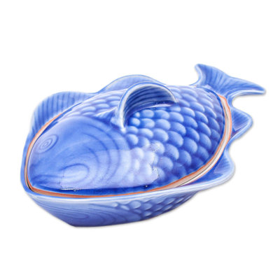 Rosecliff Heights Leyt Ceramic Divided Serving Dish