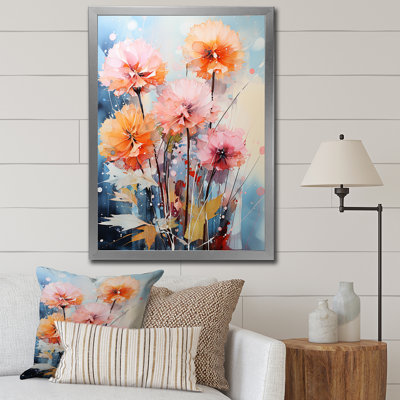 «Ceberry Dandelion Représentation Multicolore Acrylique II», reproduction sur toile