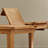 Cumbria Aspen Extension Dining Table with Butterfly Leaf, Antique Natural
