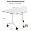 Table de formation mobile modulaire à plateau rabattable Allendale