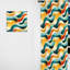 Mod Wave Revival I - Rideau en velours Mid-Century - obscurcissant - 1 panneau-107575352