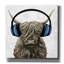 «Music Cow Blue C» par Yvette St. Amant, art mural sur toile-1351858235
