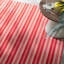 Renley Ticking Stripe Red/Ivory Handwoven Indoor/Outdoor Rug-744626817