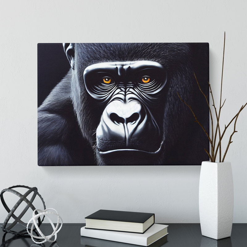 Supreme Gorilla - Wrapped Canvas, 50cm H x 76cm W x 3cm D