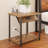 Simple Bedside Table with Open Storage Shelf, Charging Station, Easy to Assembly-200053754