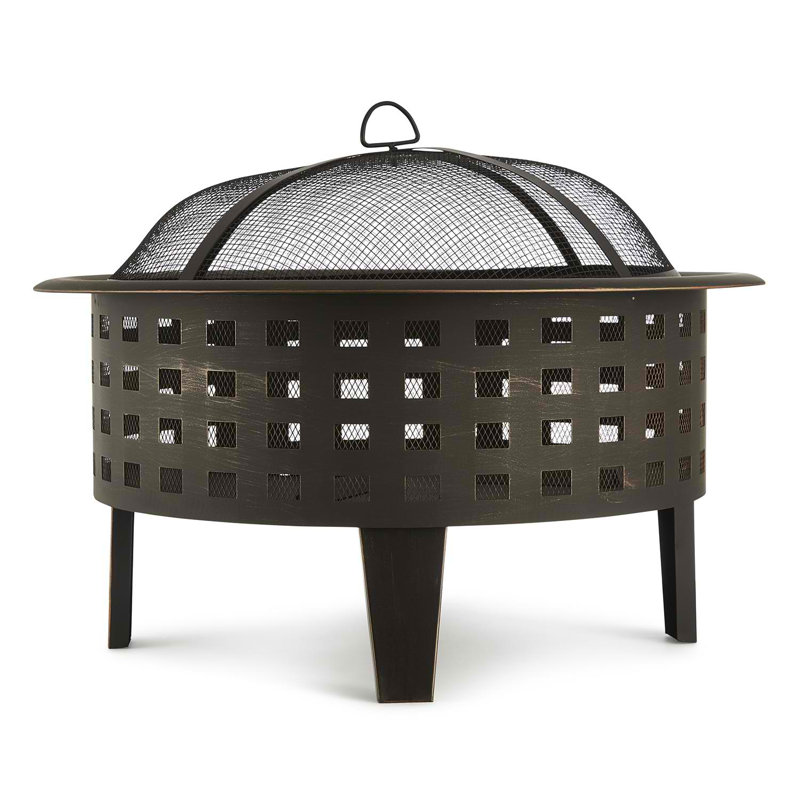 Round Steel Smokeless Fire Pit