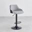 Chaise de bar pivotante en similicuir et fer Aurick-7106607-7106601-55901066